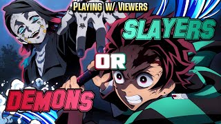 🔴  LIVE Enmu Is TOP Tier! Are Demons Better Than Slayers? 🤔 | Demon Slayer Hinokami Chronicles
