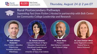 Postsecondary Pathways | Rural Postsecondary Pathways: Separating Fact from Fiction