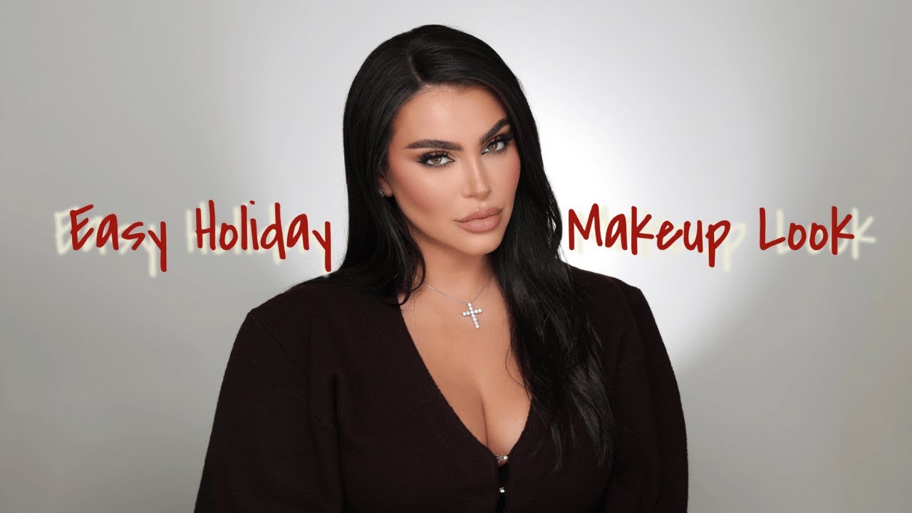 Праздничный гламур для начинающих ✨ Простой урок по макияжу с мягким сиянием