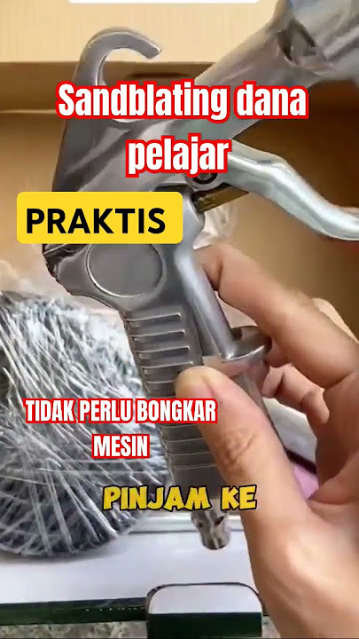 alat SANDBLASTING dana pelajar #restorasi #motor #vehicle #otomotif