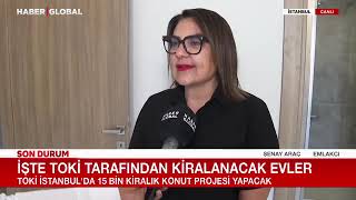 TOKİ’nin İstanbul Kiralık Konut Projesinde Detaylar Belli Oldu | 3+1 Daire İncelemesi(HABER GLOBAL)