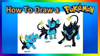 How To Draw Luxio, Luxray, Shinx | POKEMON (2020644) screenshot 5