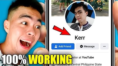 How to One Name on Facebook (2025)