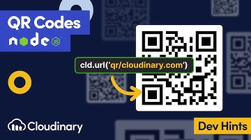 Generate QR Codes in Node.js with Cloudinary - Dev Hints