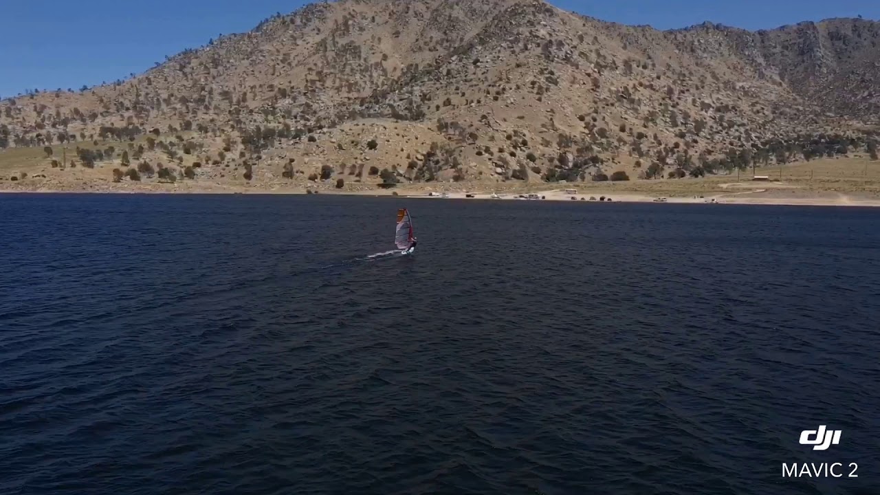 Windsurfing Lake Isabella July 2019 YouTube