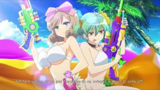 Peach Beach Splash Opening Cinematics - Senran Kagura Peach Beach Splash Intro Song (English Lyrics)
