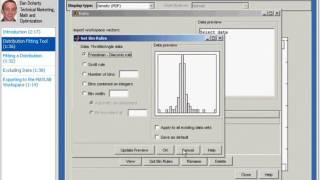 MATLAB Tutorial   25 Working with Probability Distributions