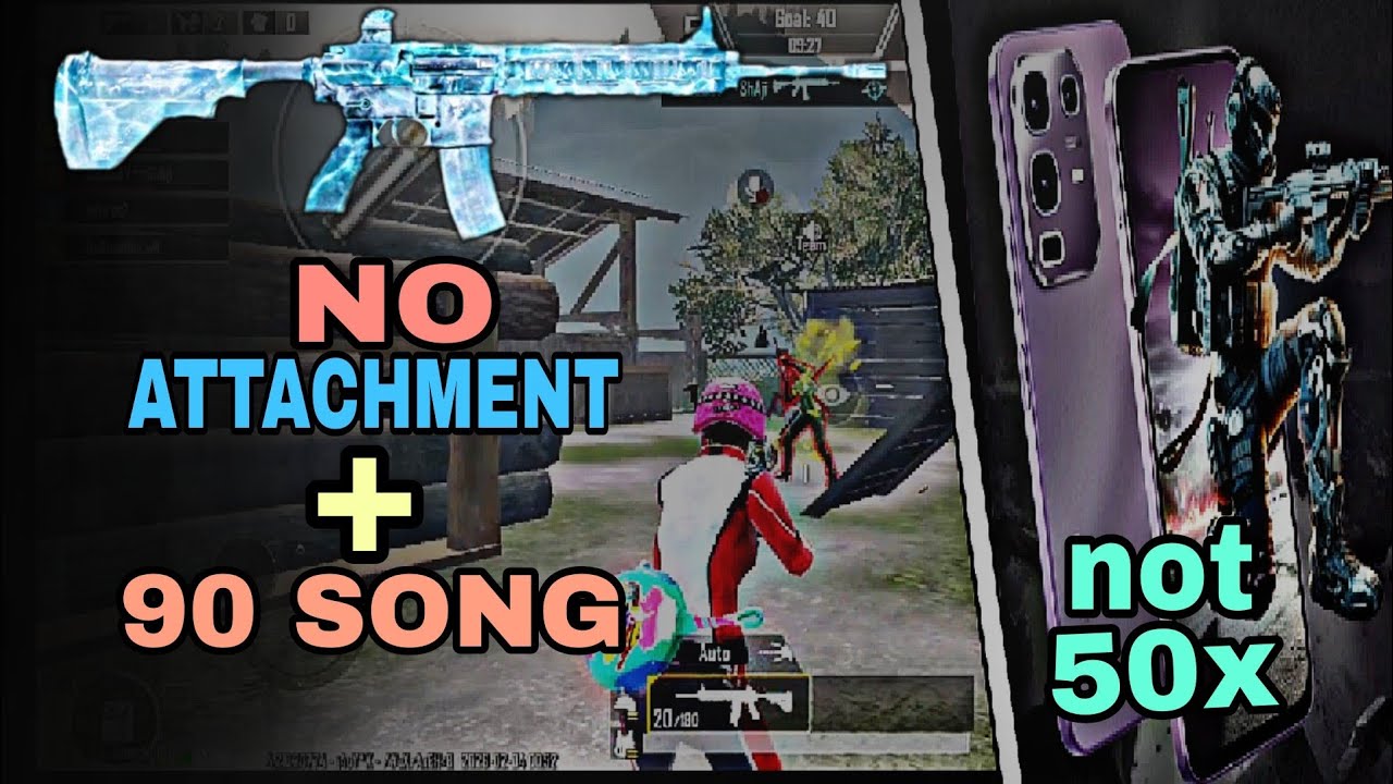 Infinix note 50x 🔥 90 FPS GAMEPLAY BGMI + 90 SONG 👌 bgmi