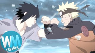 ¡Top 10 ESCENAS de PELEA de NARUTO SHIPPUDEN!