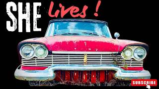 1957 Plymouth Plaza's First Start… Meet "Nadine" (Christine’s Trashy Sister) 😈