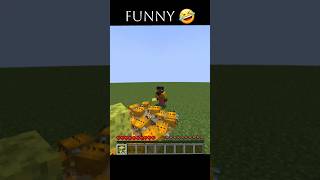 Funny 🤣 jhinka chika minecraft song #shorts #minecraft