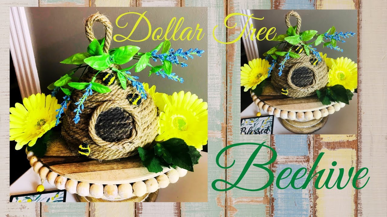 5 Dollar Tree DIY 🐝 Bee Themed Decor! 