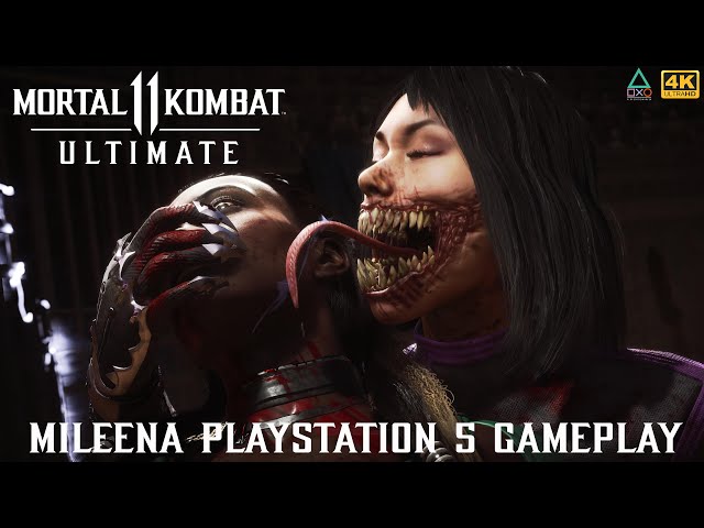 Mortal Kombat 11 Ultimate  (PS5 4K 60fps) Mileena Gameplay