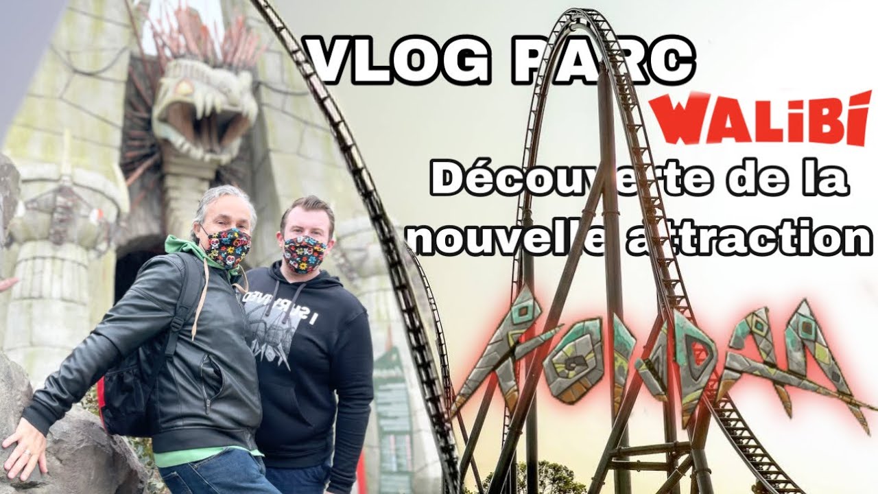 VLOG PARC WALIBI - ON DÉCOUVRE KONDAA ! 😱