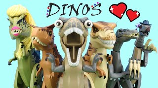 Lego Jurassic World Stop Motion | DINOS SOAP OPERA Sitcom Full Compilation for Kids-Reptibian Bricks