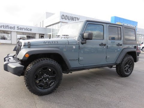 2015 JEEP WRANGLER WILLYS WHEELER ANVIL 