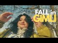 Exploring Gimli in Fall | Cozy Silent Vlog | Manitoba 🇨🇦