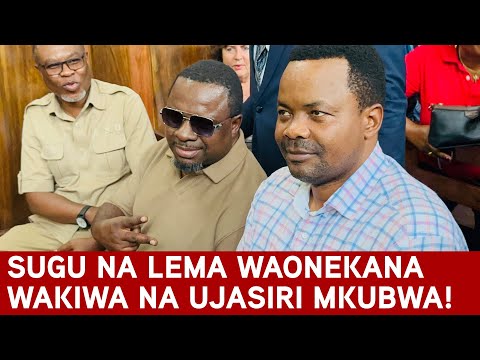 Hali Ilivyokuwa Mahakamani SUGU Na LEMA Waonekana Wakiwa Na Ujasiri Mkubwa Hali Ilivyokuwa Mahakamani SUGU Na LEMA Waonekana Wakiwa Na Ujasiri Mkubwa