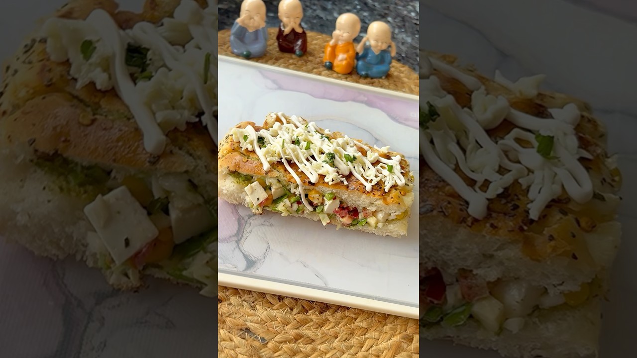 Mumbai ka Famous Panini Sandwich in Rs50 only💰🤩