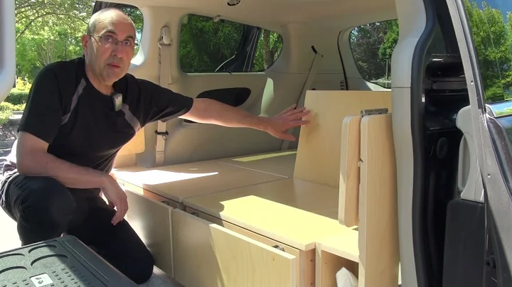 DIY Camper for the Chrysler Pacifica Hybrid Miniva...