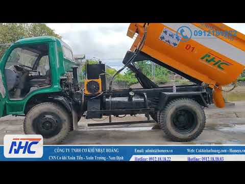 Video Nhật Hoàng - Giới Thiệu Xe Trộn Bê Tông Ô Tô Ben 5 Tấn... - youtube