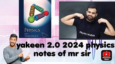 yakeen 2.0 2024 physics handwritten notes with explanation of MR sir Mechanical properties of solid