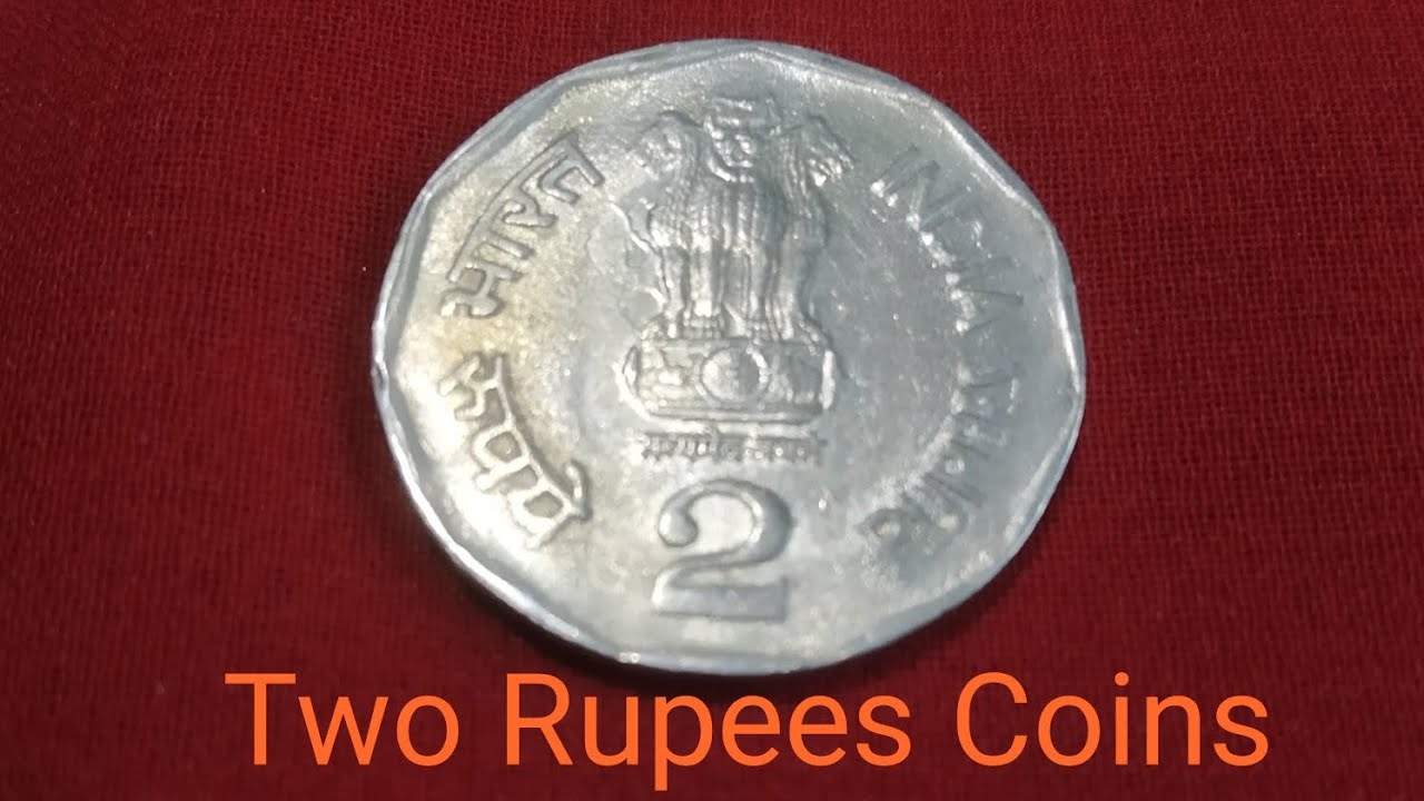 Two Rupees Coins Commemorative Coins - YouTube