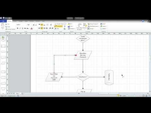 Tutorial Membuat Flowchart Login dan Register