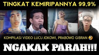 NGAKAK‼️KOMPILASI VIDEO LUCU JOKOWI, PRABOWO DAN GIBRAN 🤣❓