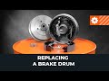 How to change a brake drum [AUTODOC TUTORIAL]