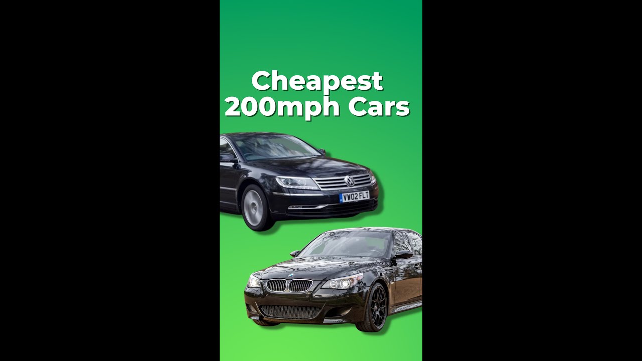 Cheapest Cars That Go 200MPH