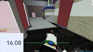 Killing developer Speedrun (ozela heist) (Notoriety: A PayDay Roblox) #notoriety #roblox