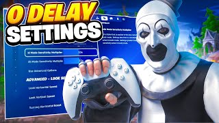 *NEW* Best Controller Settings + Sensitivity For Fortnite Chapter 6! (PS4\/PS5\/XBOX\/PC)