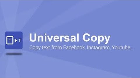 [Hindi] how to copy text from any app on android (Facebook, Twitter, Instagram, Youtube, Tumblr)