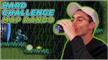 Hard Challenge Map Rando | Super Metroid
