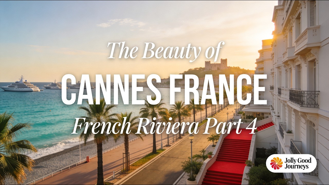 Красота Канн, Франция | Видеоблог о путешествии по Французской Ривьере, часть 4