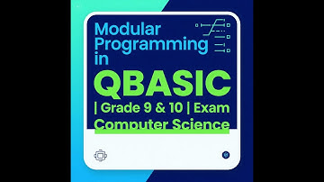 Modular Programming in QBASIC | Grade 9 & 10 | SEE Exam Computer Science[p-8]