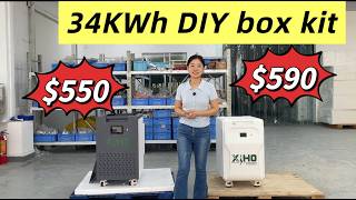 $550 Budget 34kWh DIY Battery Bus Kit | Pure Copper & JK 16S30P BMS