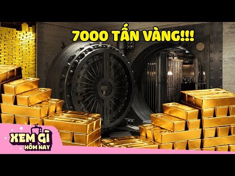 Video: Bao nhiêu vàng là ở Fort Knox?
