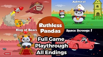 Ruthless Panda Full Game Playthrough (All Endings)