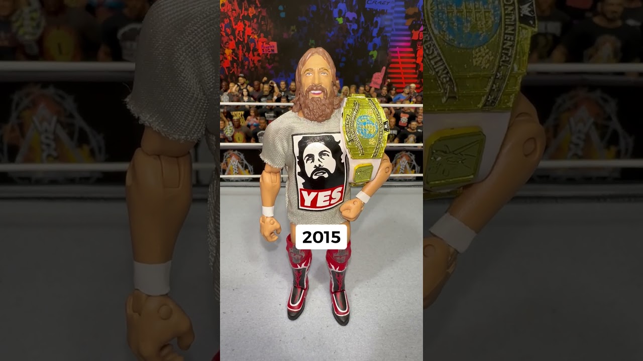 Daniel Bryan WWE/AEW Figure Evolution!