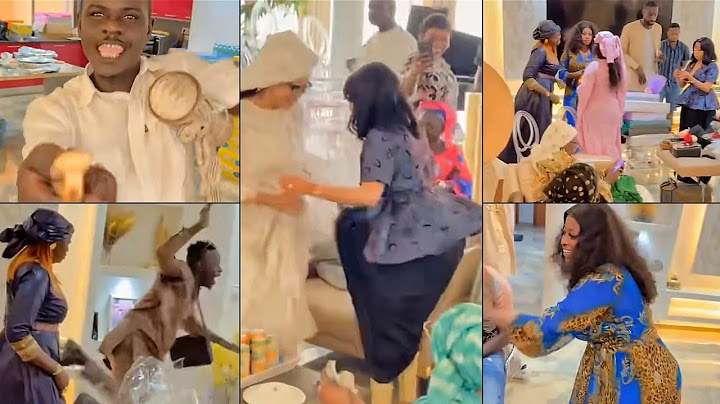 Mariage bi wathie na les pas de dance de Zeyna Ndour, Babacar et Ndeye Gueye