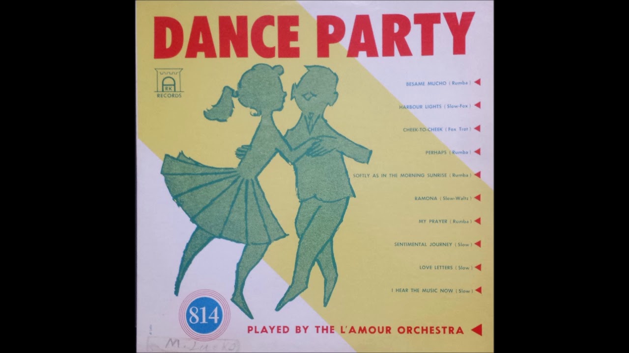 L Amour Orchestra Cheek To Cheek Fox Trot Youtube