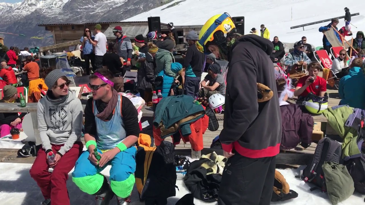 Saas-Fee Sasionend Party 22.4.2017