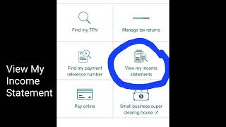 How to download income statement in Australia or PAYG summaries using your phone? #incomestatement screenshot 2