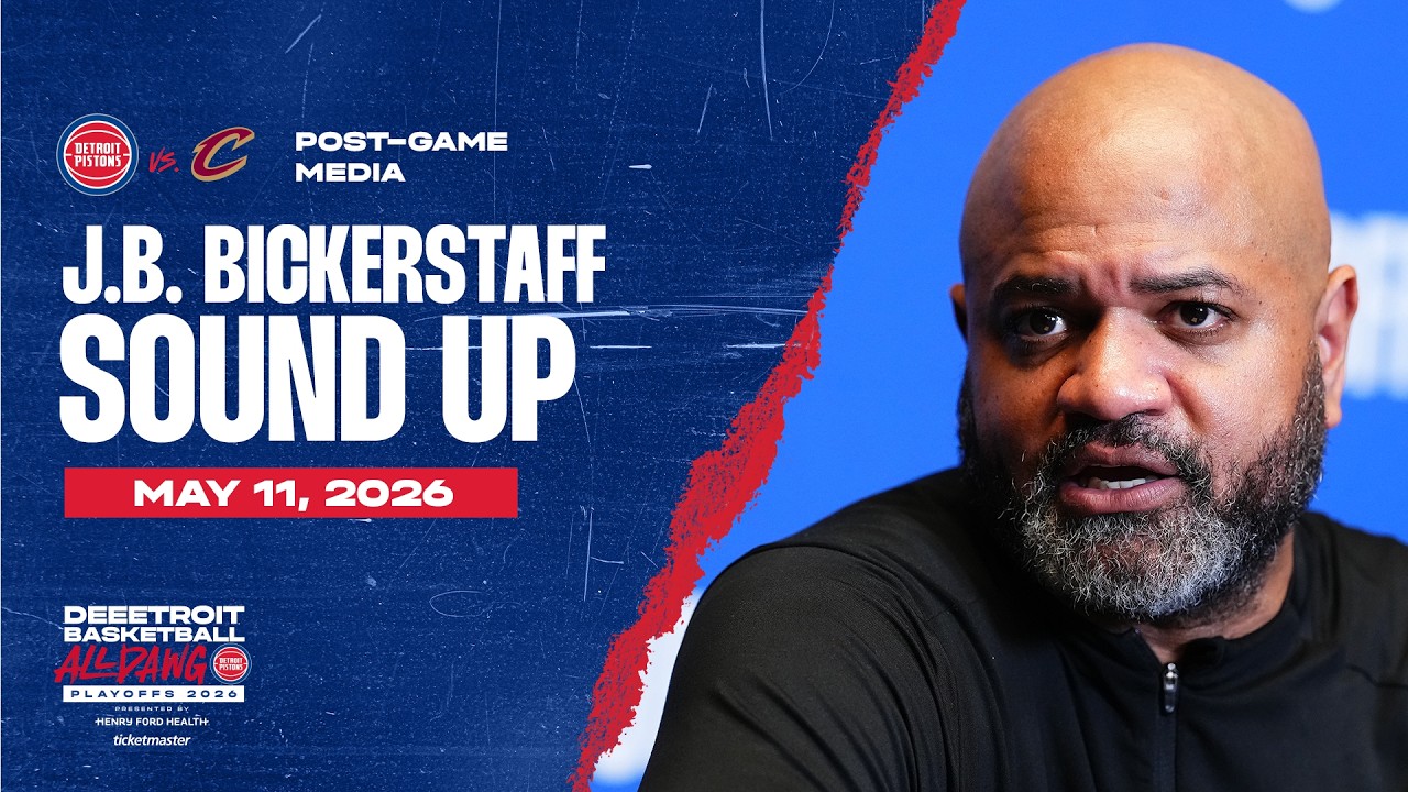 Round 2 Game 4: Post-Game Press Conference: J.B. Bickerstaff | Pistons vs. Cavs | 05.11.26