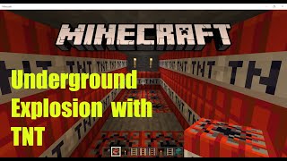 Underground Explosion with TNT.........Formed a waterfall deep inside......