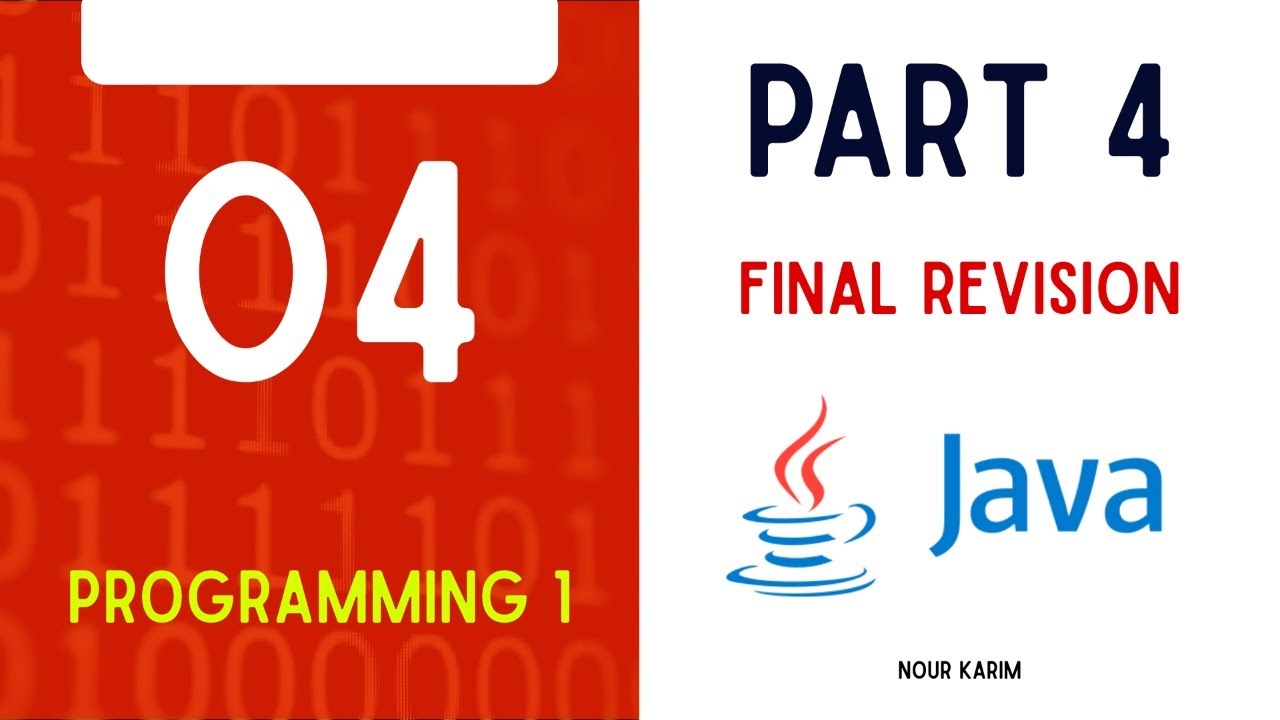 Java 1 Final Revision 4 | مراجعة Number Systems Conversion – تحويلات ...
