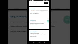 A Presentation on Strings Declaration Initialization