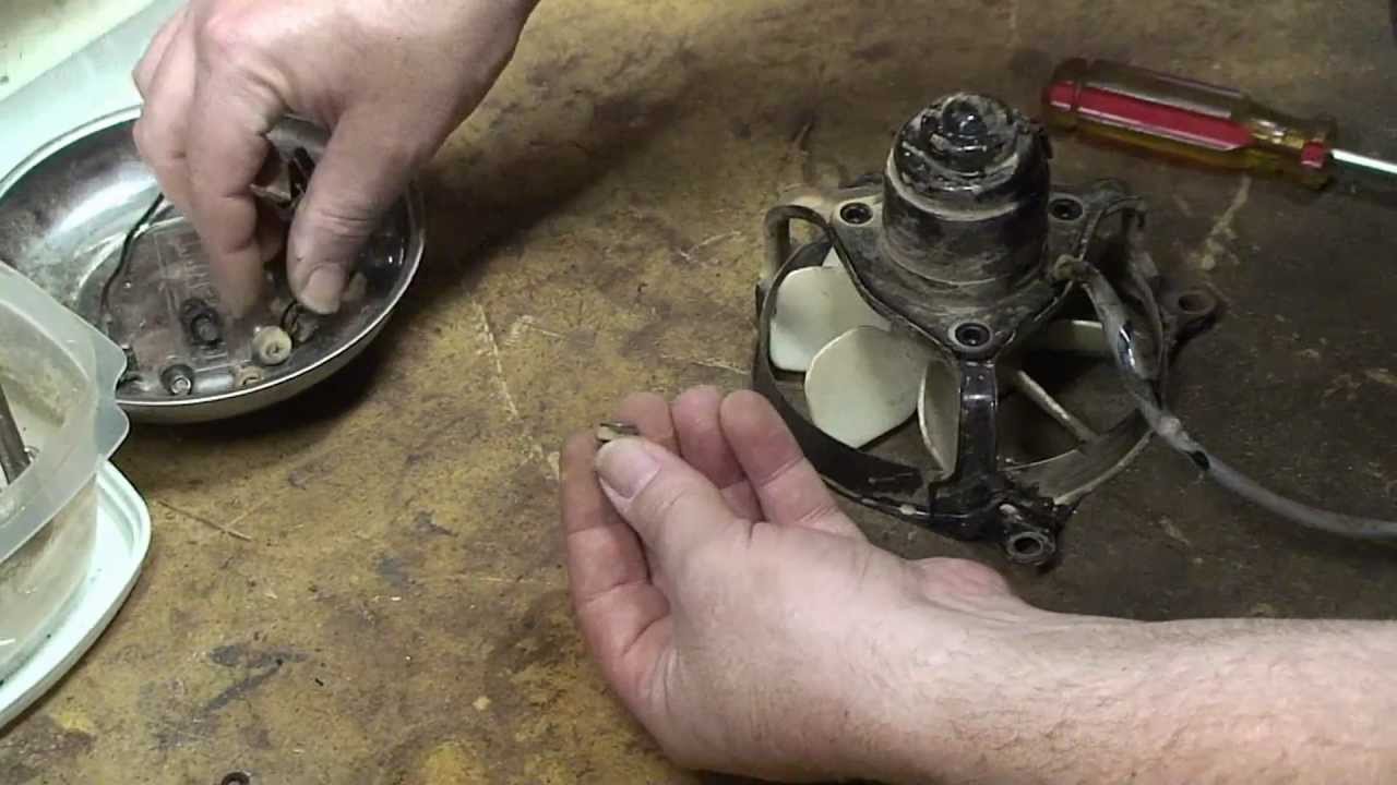 Repairing / Cleaning a motorcycle radiator fan YouTube